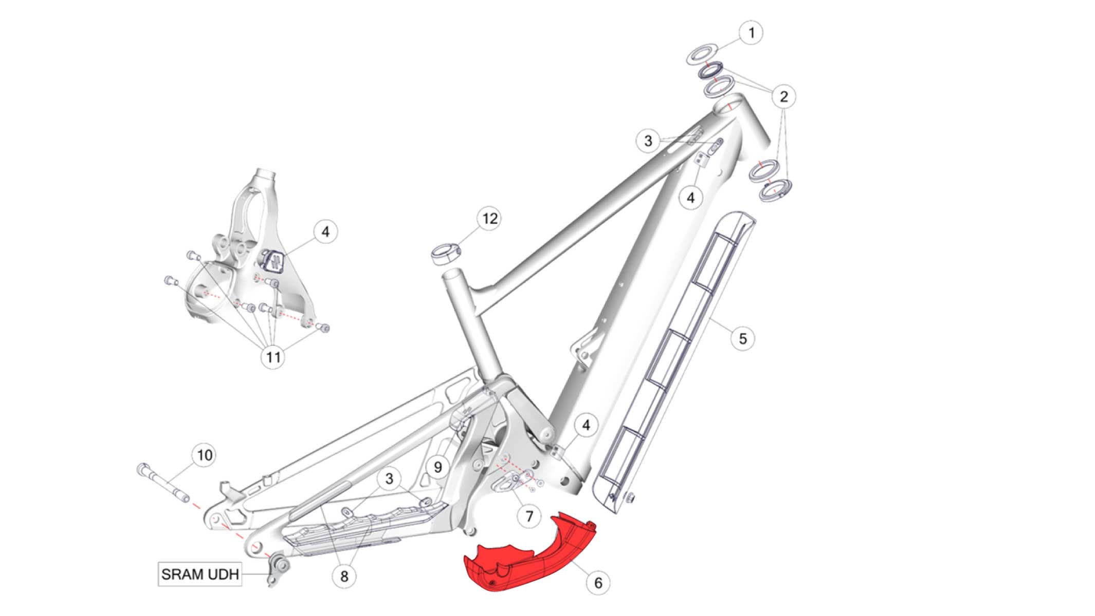 Drive Unit Cover 6080 Z